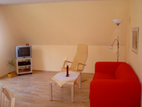 Weitere Bilder zur Ferienwohnung mit Blick auf den Wald